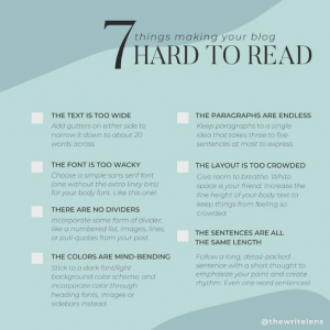 The Write Lens blog post tips for Instagram